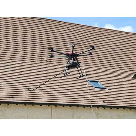 Drone démoussage toiture...