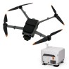 Kit FLYSAFE monté sur un DJI Matrice 3D avec la station DJI Dock 2