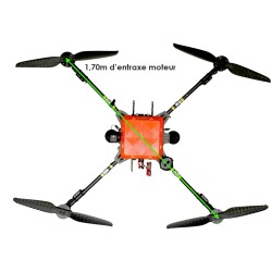 Innovadrone Heavy Plus vue de dessus