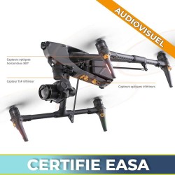 DJI Inspire 3 détecteurs d'obstacle