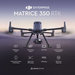 Drone sécurité civile DJI Matrice 350 RTK