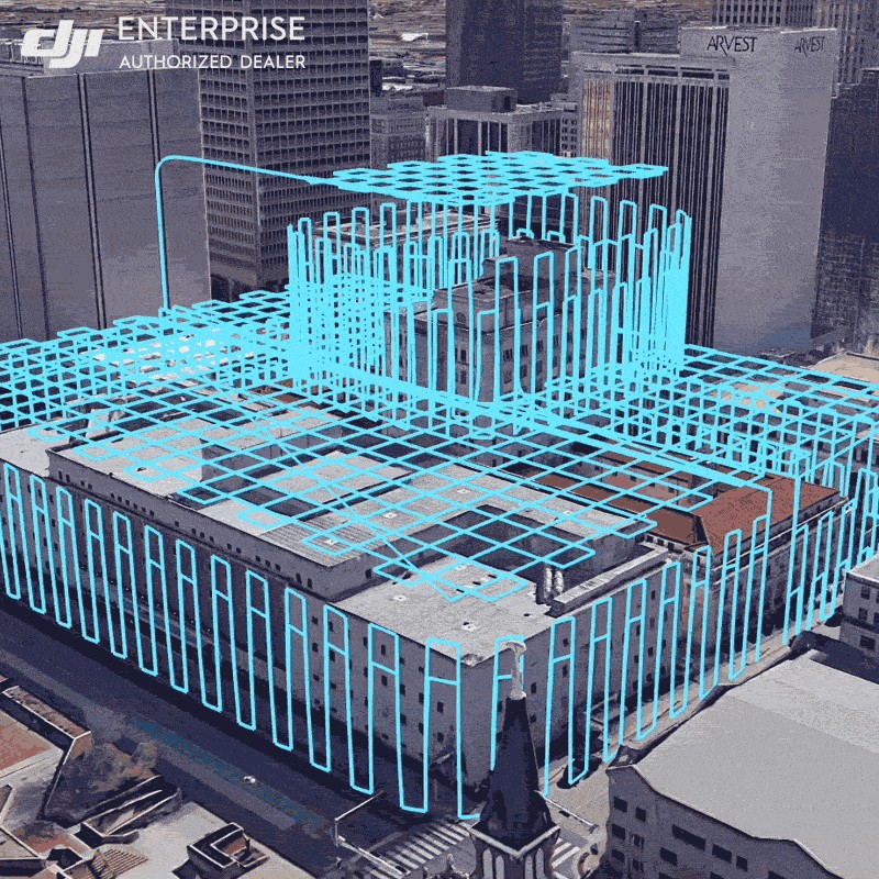 Model 3D du bâtiment DJI Enterprise TELEPILOTE SAS