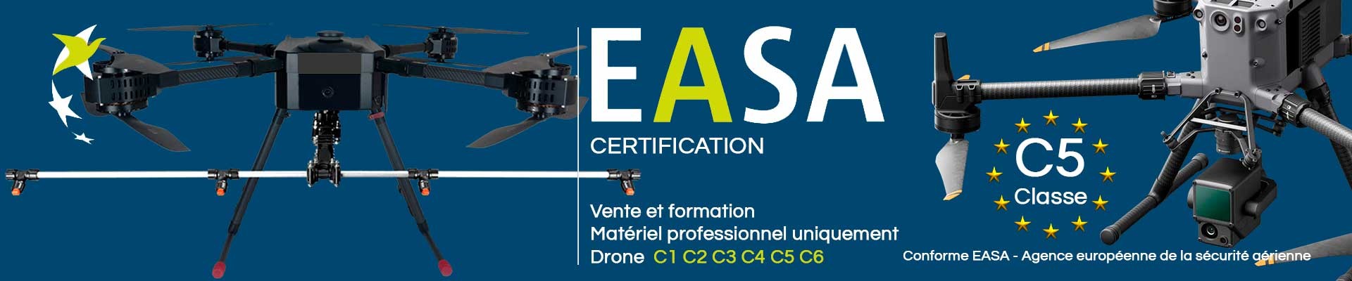 Vente conseil et formation drone professionnel