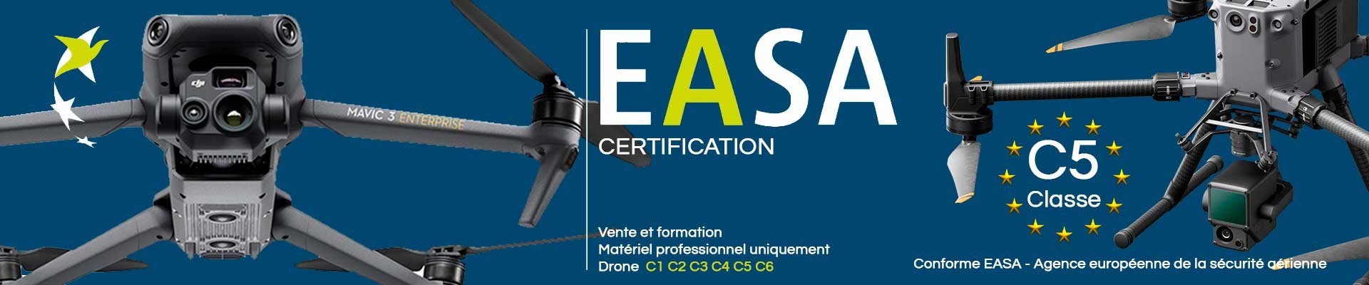 Certification pilote de drone