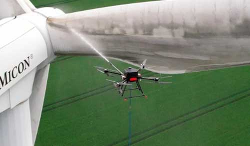 drone nettoyage